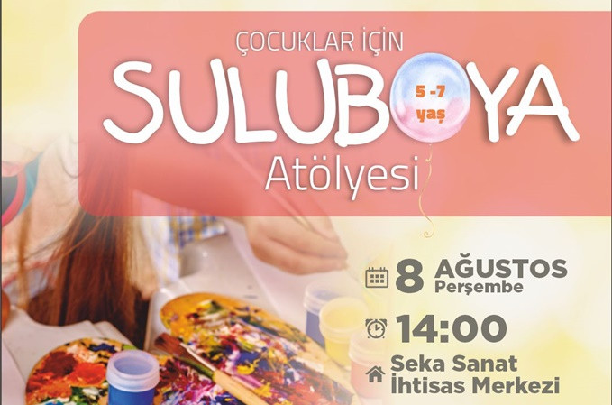 Büyükşehir’den çocuklar için atölye etkinliği